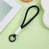 Correa de Muñeca Tejida Multicolor Llavero Antiperdida Correa para Teléfono Juguete de Peluche Cuerda de Muñeca Trenzada Bloqueo de Color Colgante Venta al por Mayor