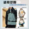 Tela para Traje de Esquí 75D Alta Elasticidad Tres en Uno Gasa Flotante Cuadros Impermeable Cálido Entrada Lujo Prisa Abrigo Chaqueta Cortavientos Tela