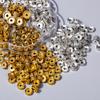 Xizang Patrón de Gran Muralla de Oro y Plata Espaciador Serie Antigua de Oro Antigua de Plata Cuerda de Plata de Xizang Pulsera Pulsera Collar Accesorios para Joyería DIY