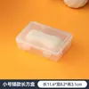 Caixa de Sabonete Portátil Transparente com Tampa Flip para Viagem e Viagens de Negócios, Caixa Empilhável para Sabonete Doméstico e Sabão de Lavanderia