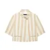 Estilo Europeo y Americano Transfronterizo Z Nueva Moda Elegante Ropa para Mujer al por Mayor Blazer de Manga Corta 7179051