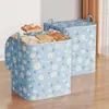 Bolsa de almacenamiento para colcha de margaritas, bolsa de embalaje de algodón para mudanza de colchas, bolsa de equipaje para el hogar, artefacto de almacenamiento de ropa, almacenamiento estacional