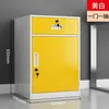 Gabinete bajo de acero, pequeño gabinete de oficina, archivador, gabinete de metal, gabinete de archivo, gabinete móvil, gabinete de media altura, gabinete con cajones blanco café