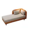 Muebles de Arte en Cuero de Lujo para Apartamentos de Hotel, Apartamentos Pequeños de Balcón, Sillones de Ocio para Sala de Estar, Sofás Modernos, Lujo Ligero Moderno