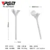 Pgm Golfe Tee10 graus Inclinado Espigões de Bola, Setas de Mira, Tee de Madeira 83mm, 20 Peças/Caixa