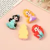 Versão Q Infantil Conto de Fadas Grande Princesa Criativo Artesanal DIY Cola de Creme Resina Pequenos Acessórios Acessórios Material para Joias Lote