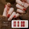 Al por mayor Personalizado Oem Sin Dedos Iluminación Gel Manicura Pegatinas Transfronterizo Temu Populares Pegatinas para Uñas Larga Duración Impermeable