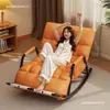 Sillón Mecedora para Adultos, Doble Propósito para Sentarse y Dormir, Modelo Nuevo, Silla Plegable para Siesta, Sofá Perezoso para Balcón en Casa