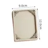 Ímã de Geladeira DIY Bordado Dai Feriado Ímã de Geladeira Artesanal Acessórios Ímã de Geladeira de Madeira Redondo DIY Moldura de Madeira Venda por Atacado