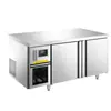 Bancada Refrigerada tipo Gaveta Mengshi Freezer Console Refrigeração Comercial Conservação Fresca Arrefecido a Ar Geladeira de Cozinha Aço Inoxidável Resfriado Plano