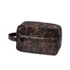 Bolsa de Cosméticos de Negocios de Alta Gama para Hombre, Piel PU, Impermeable, Se Puede Llevar o Colgar, Gran Capacidad, Bolsa de Almacenamiento de Artículos de Tocador para Viajes
