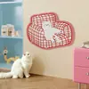 Alfombrilla rascadora para gatos linda y duradera para uso en casa, pegatina de pared que no suelta pelusa, rascador vertical para gatos, alfombrilla protectora adhesiva para decoración de sofás y paredes