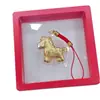 2026 Año del Caballo Mismo Estilo Shuibei Cadena para Teléfono Móvil Llavero Colgante Lindo Dibujo Animado Pony Regalo Venta al por Mayor