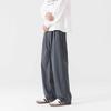 Pantalones de Traje Sueltos Estilo Retro Yamamoto para Primavera y Otoño, Pantalones Casuales para Posar de Hombre, Pantalones Deportivos de Pierna Recta