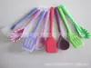 826149581 bolsa de pó de silicone para unhas nylon colher de silicone pá de silicone colher de cozinha de silicone espátula