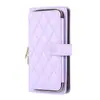 Funda de teléfono con cremallera de cobertura total estilo Chanel para Apple 17Pro iPhone Air/16E/15 con ranura para tarjetas