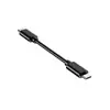 Cabo de Dados Tipo-C Mais Vendido para Câmera de Painel Curto USB para Carro Tipo-C Duplo Cotovelo Cabo de Dados