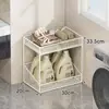 Estante de almacenamiento para baño, organizador de baño, carrito pequeño para el inodoro, carrito de lavandería de pie, almacenamiento de detergente para ropa