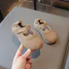 Zapatos Birkenstock Princess para Niñas Primavera/Verano 2025 Nuevos Zapatos Infantiles Retro de Cuero para Niños Pequeños Zapatos de Suela Suave para Bebé