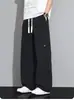 Pantalones de trabajo retro americanos para hombre, nuevo estilo 2026, pantalones rectos holgados de moda, pantalones largos casuales versátiles para hombre