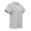 Camiseta Popular de Color Sólido de Manga Corta para Mujer Verano 2026, Top para Mujer, Camisa Base Suelta de Marca Popular, Manga Corta para Mujer al por Mayor