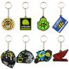 Produto de Motocicleta Chaveiro Fã Moto Gp Chaveiro Capacete Veículo Elétrico de Motocicleta Chaveiro Criativo
