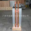 Aire Acondicionado Industrial de Agua Enfriador de Aire Ventilador Serpentín Condensador Tubo de Cobre Aleta de Aluminio Intercambiador de Calor Fabricante No Estándar Personalización