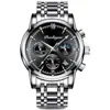 Reloj para Hombre Poedagar Nuevo 8058 Resistente al Agua Luminoso Multifuncional Moda Estudiante Masculino Reloj de Cuarzo