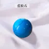 Bolas de Cristal Naturais Amarelas, Brancas e Rosas Personalizadas, Contas Redondas Não Porosas, Acessórios para Joias DIY, Contas Soltas, Enfeites de Bola de Cristal