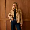 Chaqueta casual simple de mujer para Amazon transfronteriza europea y americana 2026, abrigo de otoño e invierno de manga larga de un solo pecho