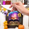 Bolsa de Acrílico com Pingente de Chaveiro Caveira de Cowboy Ocidental Transfronteiriça Etiqueta para Retrovisor de Carro Halloween