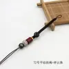 DIY Linha de Corda Xiangyun Chaveiro Atacado Pingente Semi-acabado Tianbodhi Xiangyun Ornamentos Planos Pendurados Tecidos à Mão