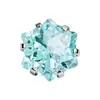 Novos Brincos de Titânio F136 com Design de Floco de Neve e Zircônia, Studs para Cartilagem da Orelha, Studs para Lábio, Cabeças de Reposição para Joias de Piercing