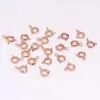 Accesorios Chapados en Oro de 14K, Materiales que Conservan el Color, Broches de Resorte, Accesorios Hechos a Mano, Conectores para Pulseras y Collares, Broches de Cadena Final