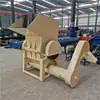 Máquina de Desperdicio Cabezal PP/TPU Recortes Trituradora Granuladora Saco de Tonelada Máquina de Flejado de Plástico y Acero Trituradora