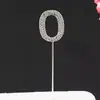 Deusa Famosa da Internet Anel de Corrente de Cristal Decorativo para Bolo de Dia dos Namorados Borboleta Branca Anel de Ferro Acessórios de Confeitaria DIY