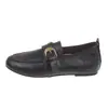 Em estoque~Mocassins Retrô de Couro Genuíno para Mulheres, Sola Macia, Confortáveis, de Calçar, Sapatilhas para o Dia a Dia, Sapatos Pequenos de Couro