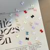 2026 Tendencia Mariposa Decoraciones para Uñas Resina Vintage Mini Pequeño Novia Punta del Dedo Lazo Uñas Pedrería