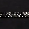 Joyería Sheyao Obsidiana Natural Cadena Larga Cuentas Sueltas Cuentas Redondas Accesorios para Joyería DIY Ojo de Arcoiris Obsidiana Negra Productos Semi-Terminados