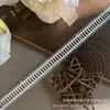 Em estoque Novo Lolita Bordado Solúvel Em Água Lace Leite Seda Único Lado Flor Onda Lace Lace Código De Barras
