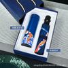 Set de Regalo Koi para Negocios, Paraguas Estilo Chino, Caja de Regalo Vaso Termo, Logotipo Personalizado para Empleados, Conmemorativo, Lujo Ligero