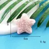 Nuevo Peluche Estrella de Cinco Puntas Accesorios DIY para Tocados Zapatos Calcetines Sombreros Pasadores Tela Dibujos Animados Accesorios