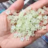 Transmisión en Vivo Popular Estéreo Flor de Durazno Vidrio Agujero Medio Flor Pequeña DIY Hecho a Mano Pasador Antiguo Material para Tocados Venta al Por Mayor