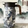 Tetera Térmica de Gran Capacidad Acero Inoxidable 316 Olla para Preparar Té Separación Simple de Té y Agua Hogareña Termo Botella Térmica