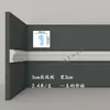 Línea de PU Línea de estuco imitación francesa Borde de pared de fondo de TV Tira decorativa Línea de modelado Flor de esquina de techo europea