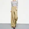 Calça Jeans Longa Solta Retro Americana Emagrecedora Versátil Outono e Inverno Nova Comprimento Total Caimento Confortável Perna Larga Suave
