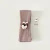 Mallas Base Anti-pilling Simples para Primavera y Otoño para Niñas Calcetines de Bebé Mallas Base de Nueve Puntos Ropa Exterior Sin Pies