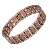Pulsera Magnética Popular Transfronteriza Europea y Americana con Forma de Mariposa de Cobre Rojo Antiguo para Mujer, Pulsera de Pareja Desmontable Retro Literaria de Moda