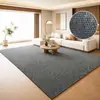 Alfombra de imitación sisal para sala de estar, estilo rústico de mediados de siglo, alfombra de bajo mantenimiento, resistente al desgaste, resistente a la suciedad, alfombra antideslizante para mesita de noche para dormitorio