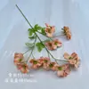Flor Artificial de Mariposa y Flor de 18 Cabezas Múltiples Simulada para Decoración del Hogar, Celebración de Bodas, Flor de Seda al por Mayor Transfronteriza, Flor Artificial